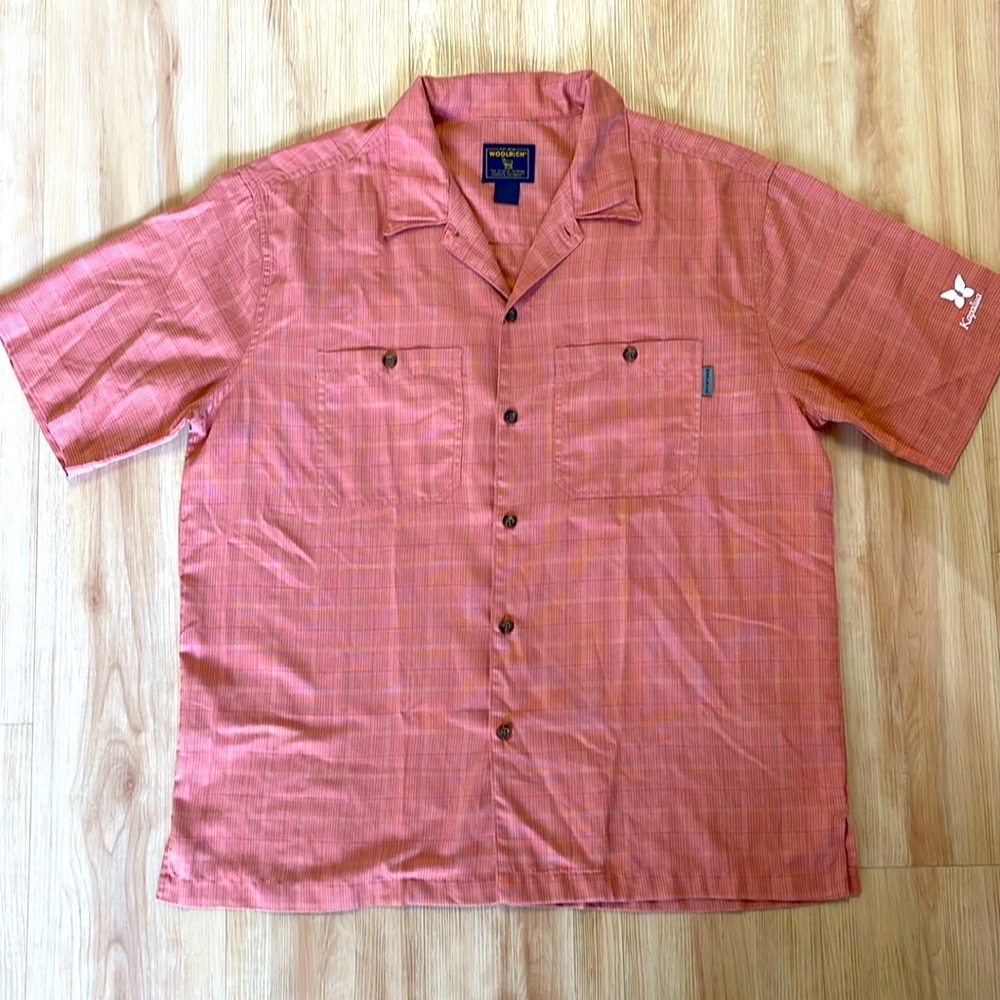 Woolrich Golf shirt resort wear Kapalua Bay Golf Activewear Large